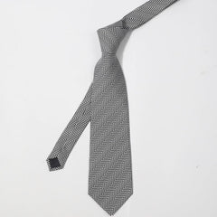 Men's Striped Jacquard Necktie Business Wedding Party Gift