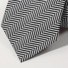 Men's Striped Jacquard Necktie Business Wedding Party Gift