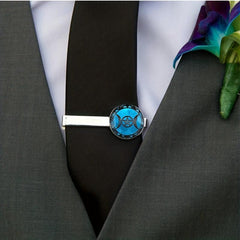 Alloy Triple Moon Goddess Tie Clip