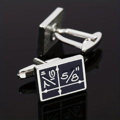 Math Formula Cufflinks Student Cuff Shirt Nails
