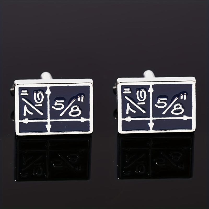 Math Formula Cufflinks Student Cuff Shirt Nails