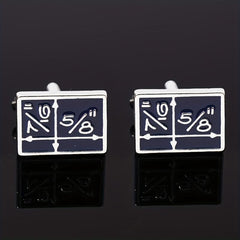 Math Formula Cufflinks Student Cuff Shirt Nails