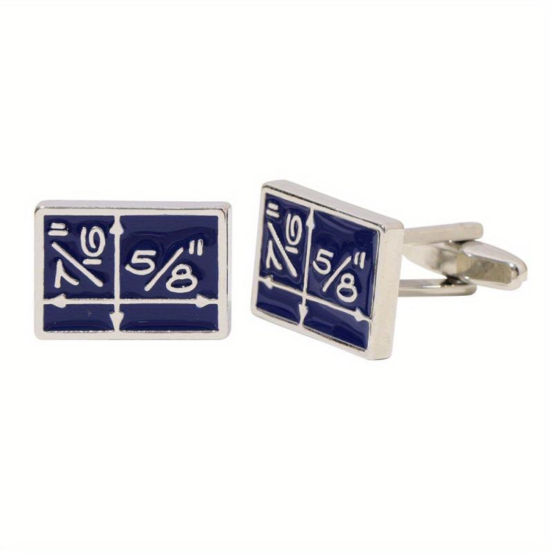 Math Formula Cufflinks Student Cuff Shirt Nails