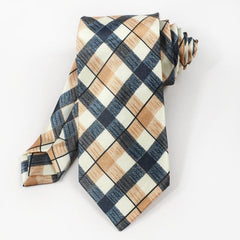 Men's Plaid Necktie for Business - Husband Boyfriend's Birthday