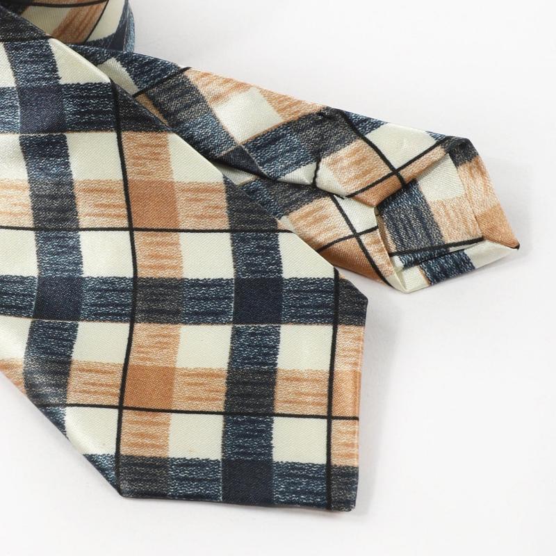 Men's Plaid Necktie for Business - Husband Boyfriend's Birthday