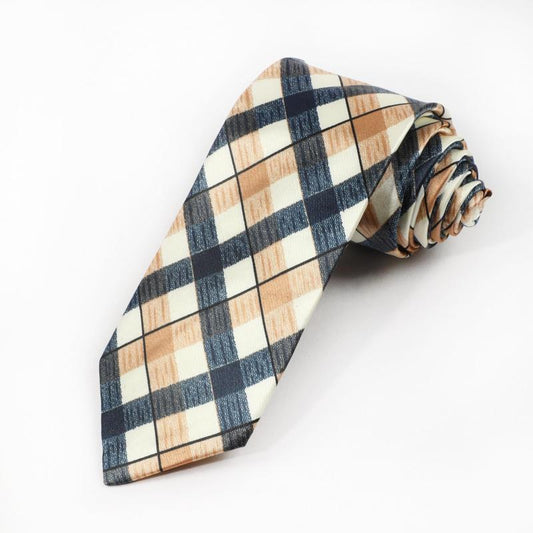 Men's Plaid Necktie for Business - Husband Boyfriend's Birthday