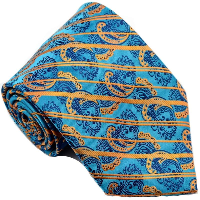 Men's Classic Striped Necktie 9 3 7 Inch Print