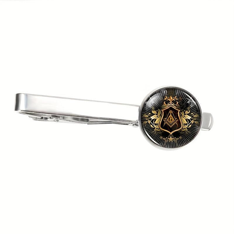 Alloy Shamrock Tie Clip Vintage Tie Clip For Men
