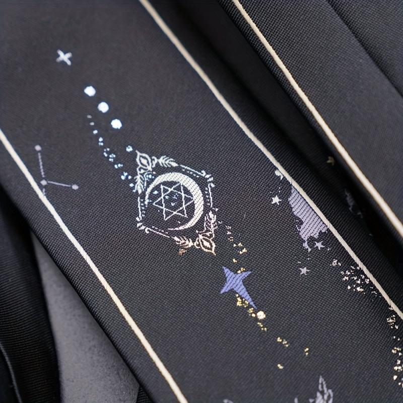 Vintage Silver Wire Print Men's Tie