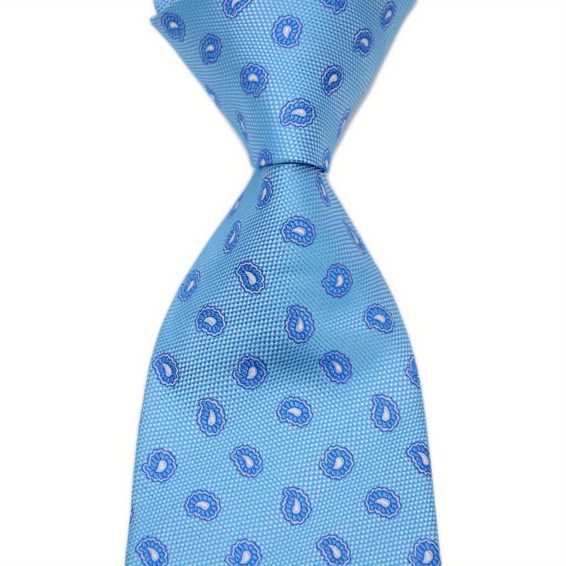 Men's Tie Necktie Classic Paisley Floral Jacquard Necktie Business Wedding