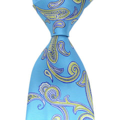 Men's Tie Necktie Classic Paisley Floral Jacquard Necktie Business Wedding