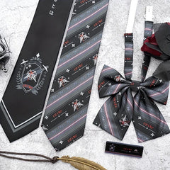 Men's Tie Bow Tie College Style Print Men's Clothing Accessories Gift