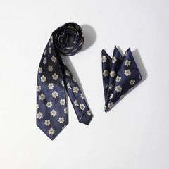 2pcs Men's Suit Business Wedding Tie Pocket Towel Set