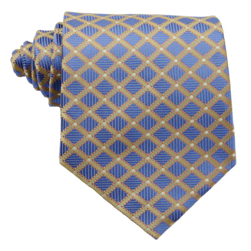 Men's Jacquard Plaid Classic Necktie
