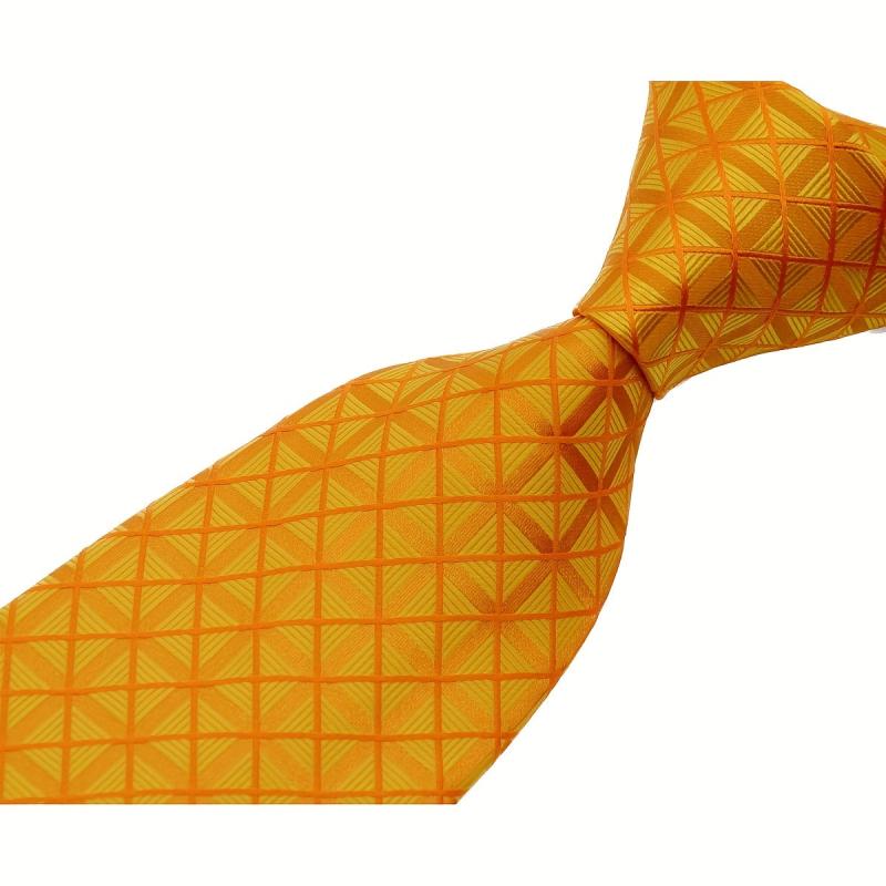 Men's Jacquard Plaid Classic Necktie