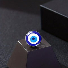Evil Eye Collar Pin Eye Shirt Button Accessory
