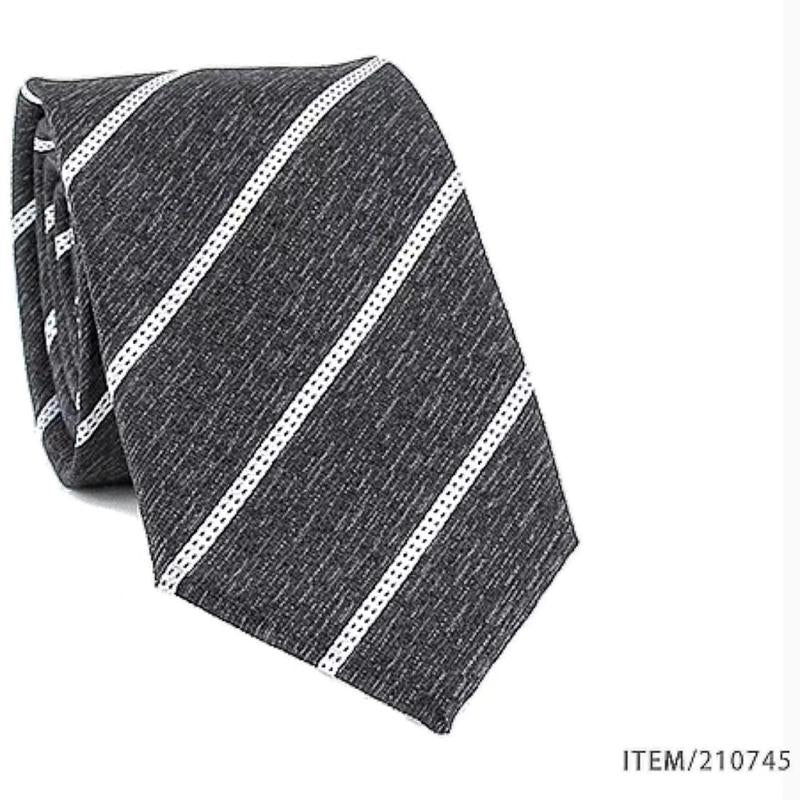 Men's Striped Business Tie For Groom