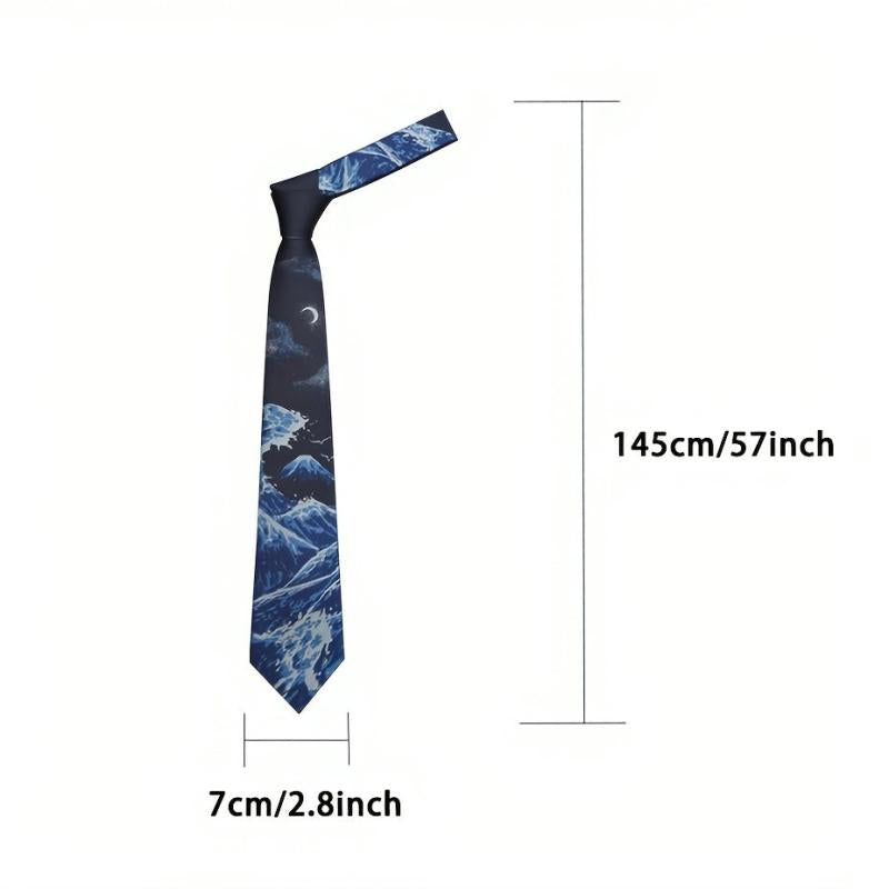 Men's Preppy Style Jacquard Tie Clothing Accessories