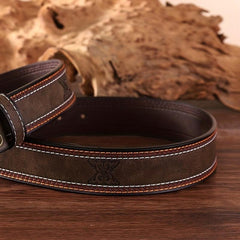 Pony Buckle Western Cowboy Retro Men's Belt