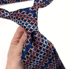Men's Floral Paisley Wedding Tie Jacquard Woven Men's Neck Tie