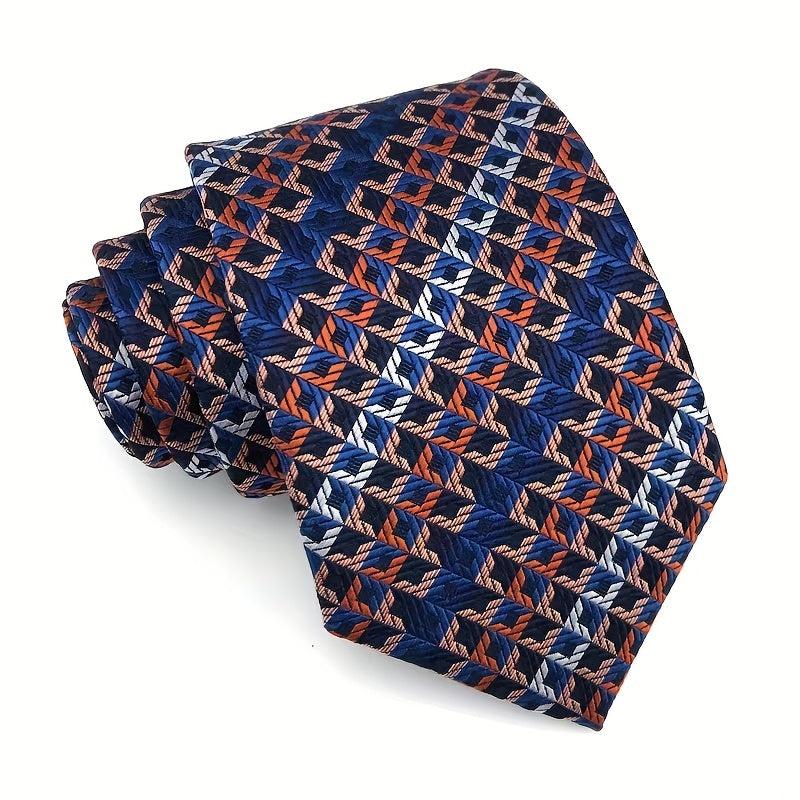 Men's Floral Paisley Wedding Tie Jacquard Woven Men's Neck Tie