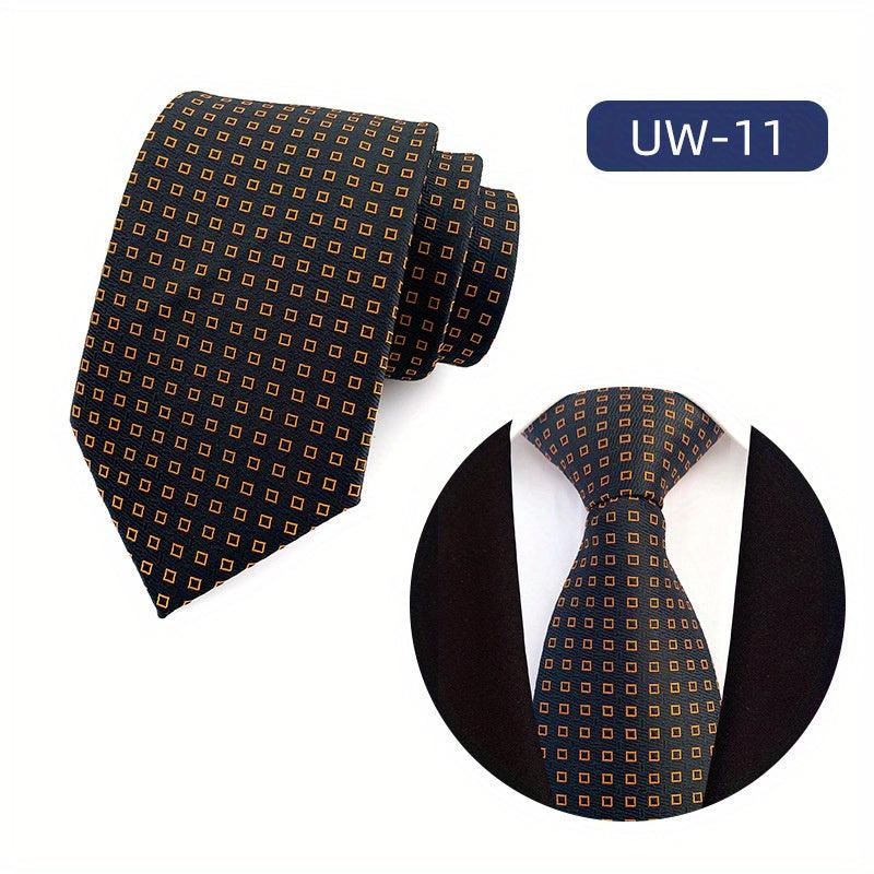 Men's Floral Paisley Wedding Tie Jacquard Woven Men's Neck Tie