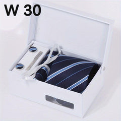 Men's Tie and Pocket Square Set Wedding Business Formal