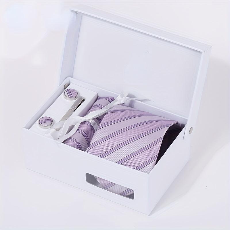Men's Tie and Pocket Square Set Wedding Business Formal