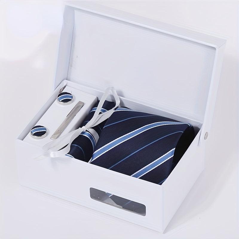 Men's Tie and Pocket Square Set Wedding Business Formal