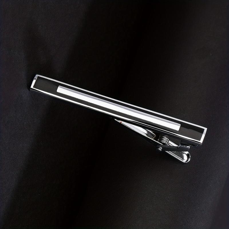 Steel Drip Oil Mirror Tie Clip