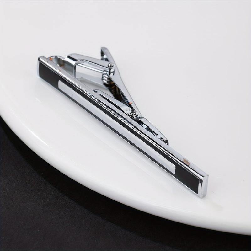 Steel Drip Oil Mirror Tie Clip