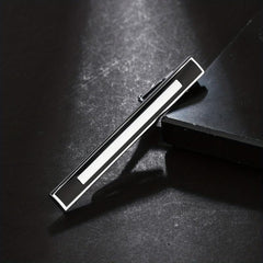 Steel Drip Oil Mirror Tie Clip