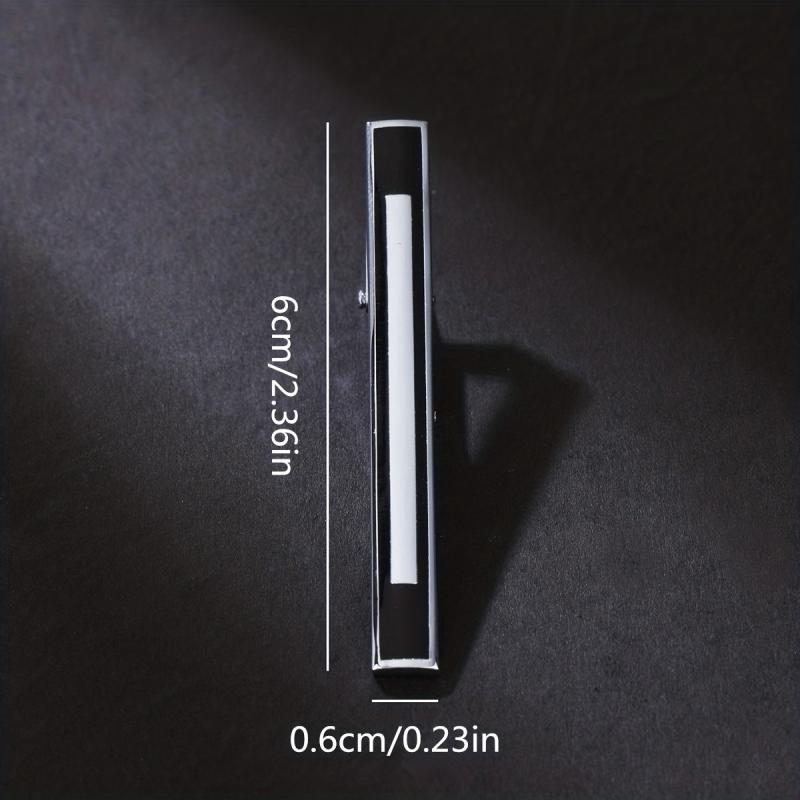 Steel Drip Oil Mirror Tie Clip