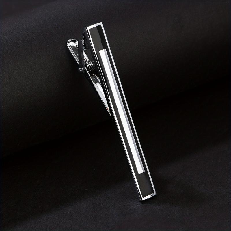 Steel Drip Oil Mirror Tie Clip