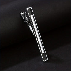Steel Drip Oil Mirror Tie Clip