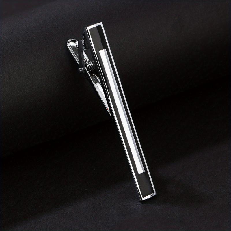 Steel Drip Oil Mirror Tie Clip