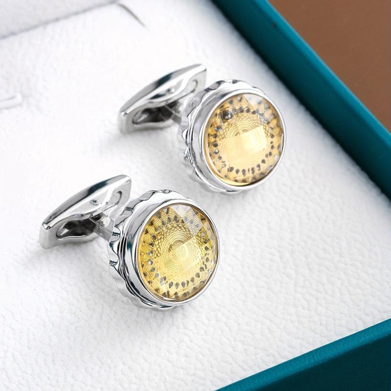 French Cufflinks Men's Cuff Links Light Men's Shirt Nail Cuff Buttons