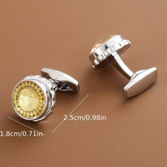 French Cufflinks Men's Cuff Links Light Men's Shirt Nail Cuff Buttons