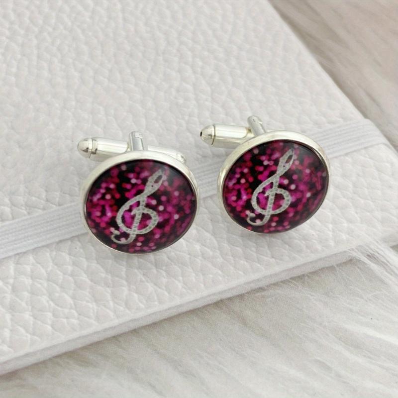 Time Gemstone French Cufflinks for Men