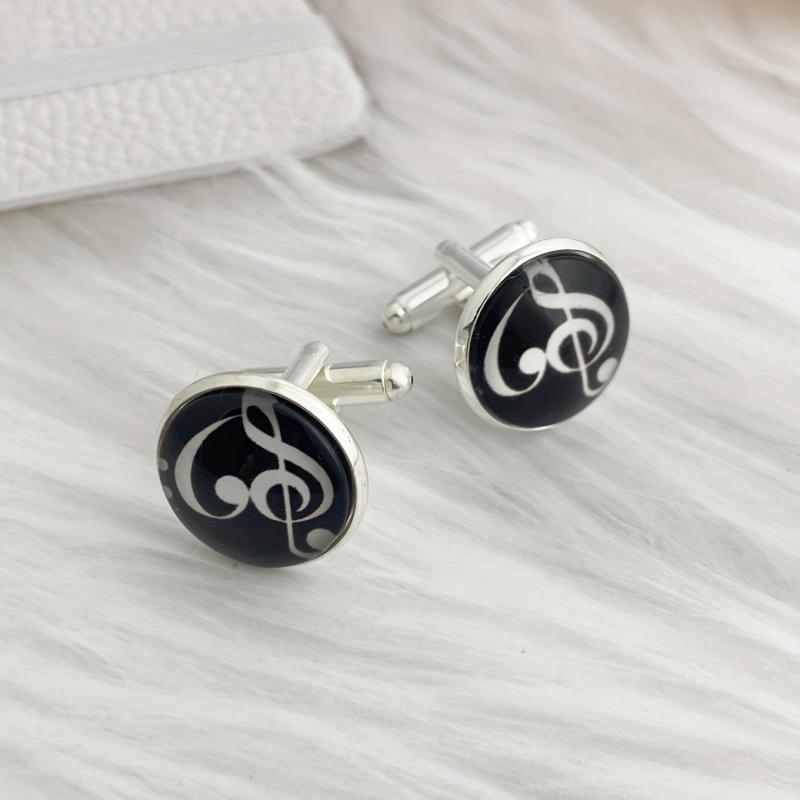 Time Gemstone French Cufflinks for Men