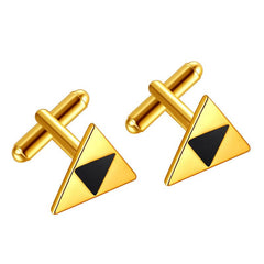 Retro Triangle Men's Cufflinks Wedding Shirt Accessories