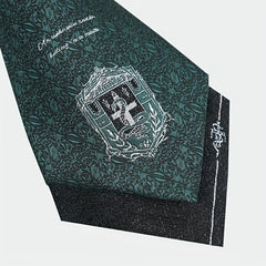 Retro Pre-tied Embroidered Layer Ties For Men