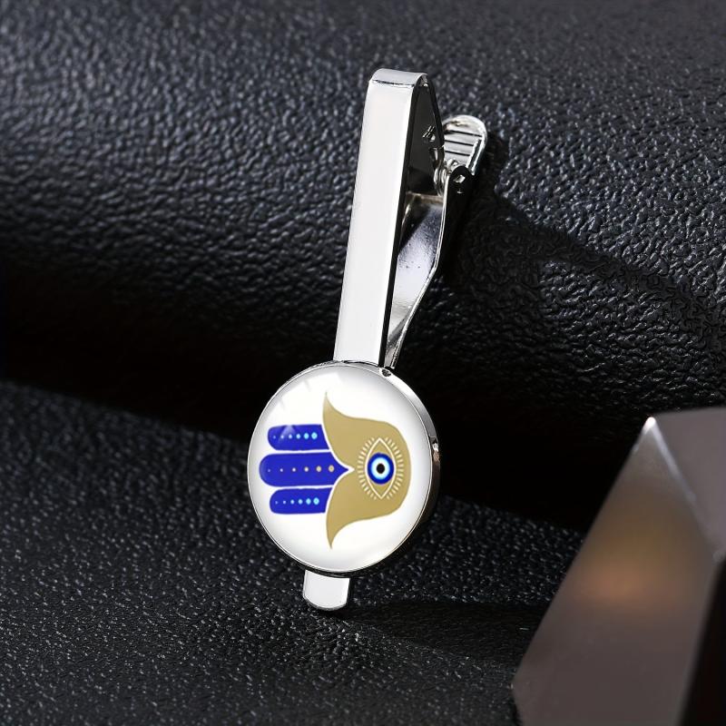 Evil Eye Drop Potion Tie Clip Men's Accessories Jewelry Gift