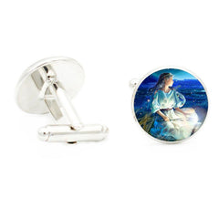 Men's Fairy Image Cufflinks For Shirt Suit Jewelry