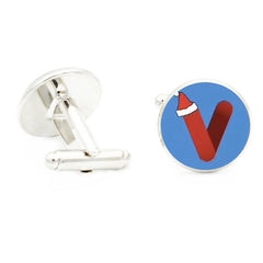 Christmas Hat Cufflinks for Men Suit Shirt Cuff Link Jewelry
