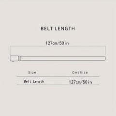 Men's Spider Pattern Belt for Business