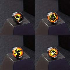 Halloween Collar Pin Set - Gemstone Decoration Accessories