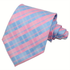 Men's Striped Paisley Plaid Necktie Business Wedding Party Gift