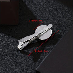 Sunflower Tie Clip Cufflinks Set Summer Style Clothing Accessories