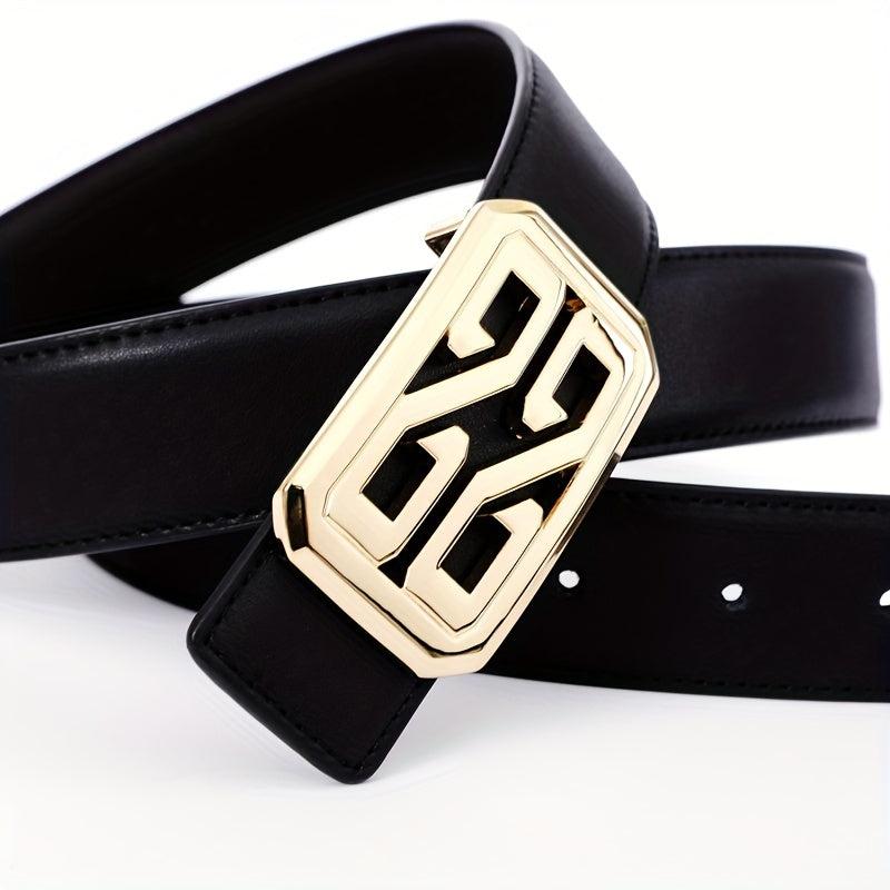 Men's Leather Business Belt - Perfect Gift for Dad!